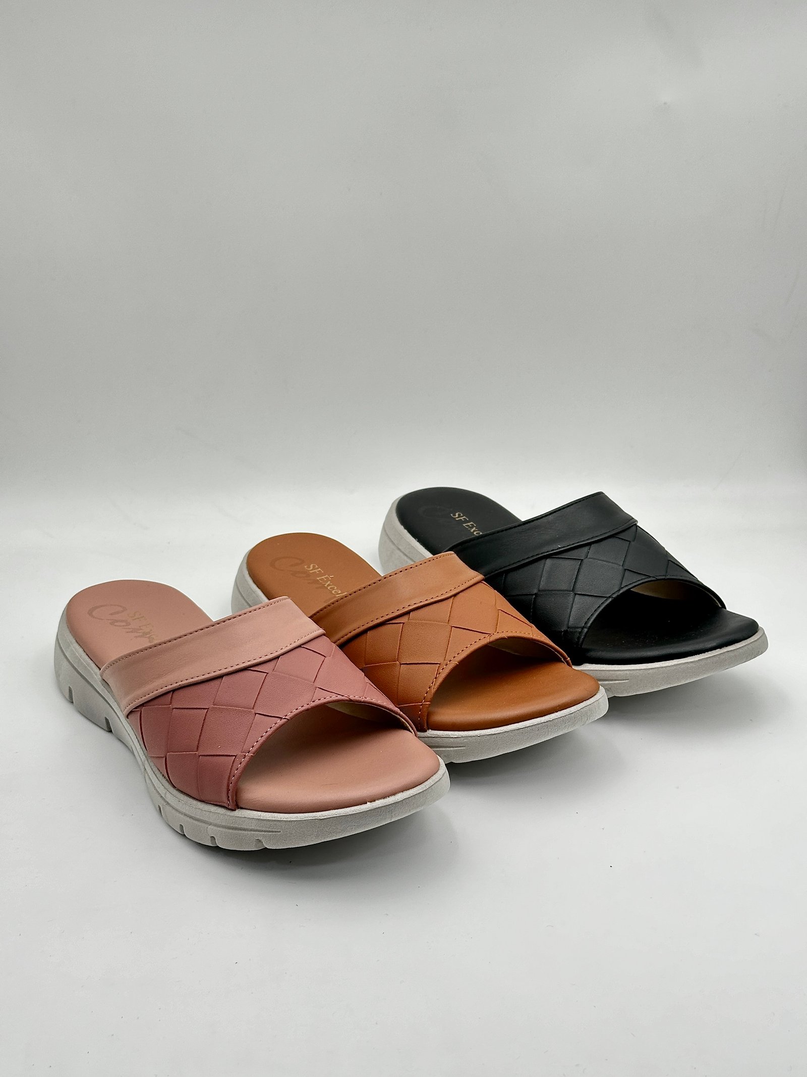 SF Excellent Kasut Perempuan Slip-on Sandals 8017